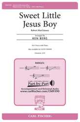 Sweet Little Jesus Boy SSA choral sheet music cover